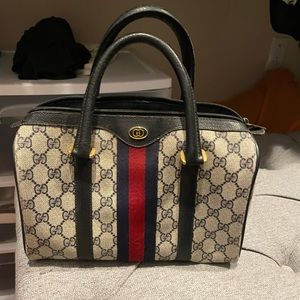 Authentic Gucci Boston doctor bag